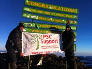 Fundraising challenges Kilimanjaro