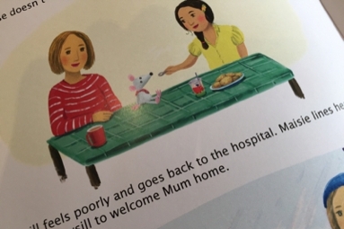 Mending Mum book inside