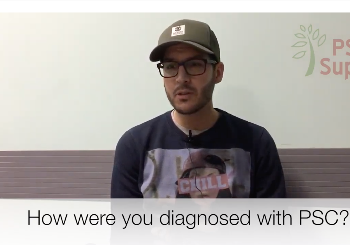 Gary talking about his PSC diagnosis